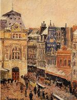 Писсарро Вид Парижа улица Амстердам 1897г